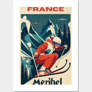 A Vintage Travel Art of Meribel - France Posters and Art